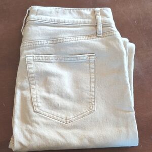 LOFT Women's Light Tan Jeans